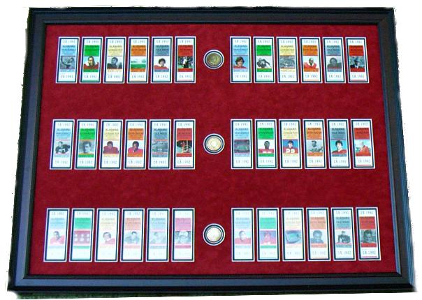 Alabama and Auburn Framed Prints - 1992 Century of ...