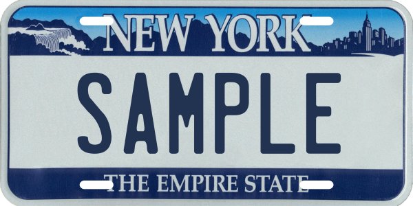 custom printed license plate